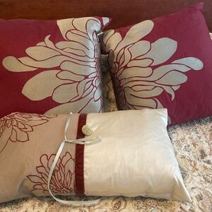 BlissLiving Home Designer Queen Comforter + Decorative Pillow Set